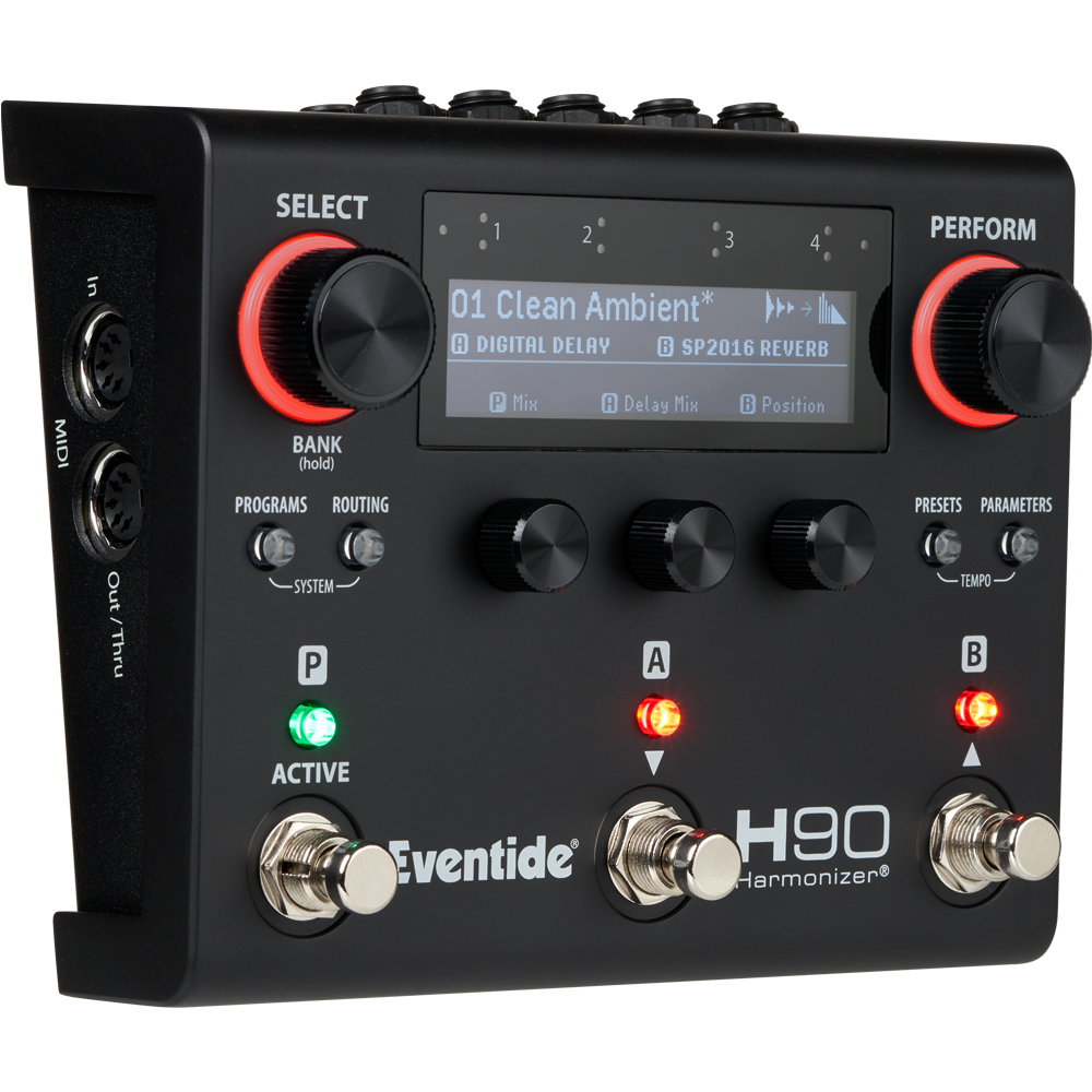 Eventide H90 Dark FX Stomp Pedal - The Disc DJ Store